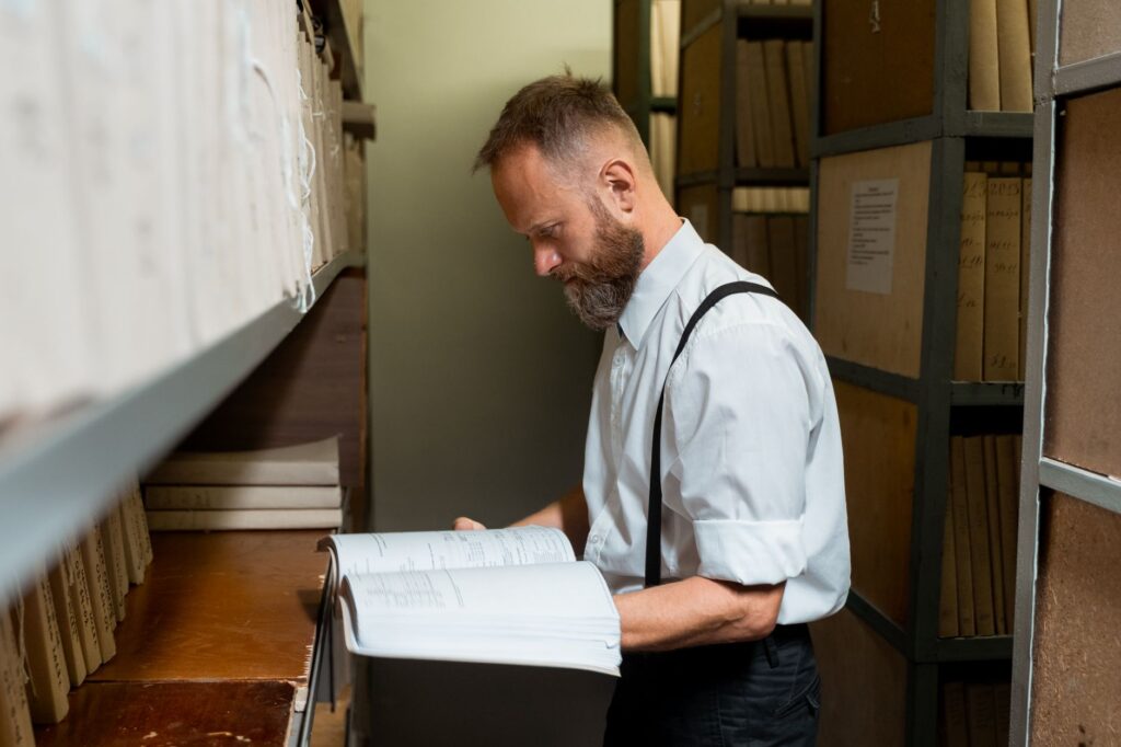 Searching a document library, representing retrieval in a RAG system
